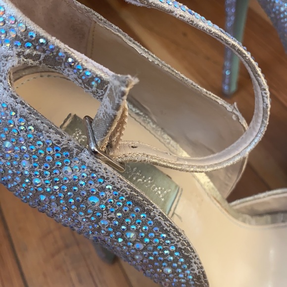 LIMITED edition Betsey Johnson AB crystal heel - Picture 13 of 17